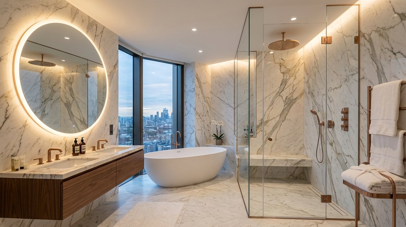Spa Master Bathroom